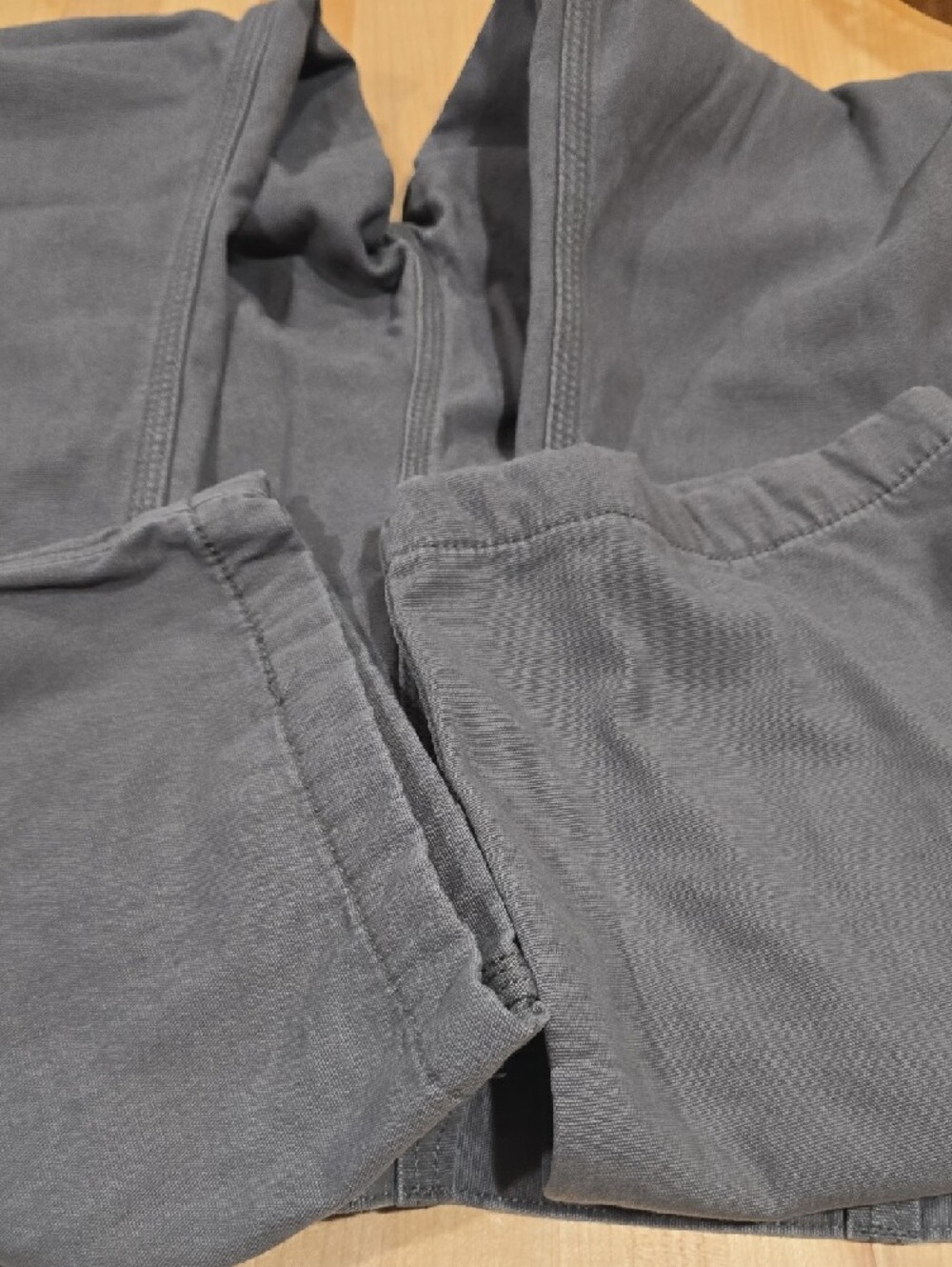 Fleece Lined Carhartt Gray Utility Pocket Work Pants 38x34 - Picture 4 of 5
